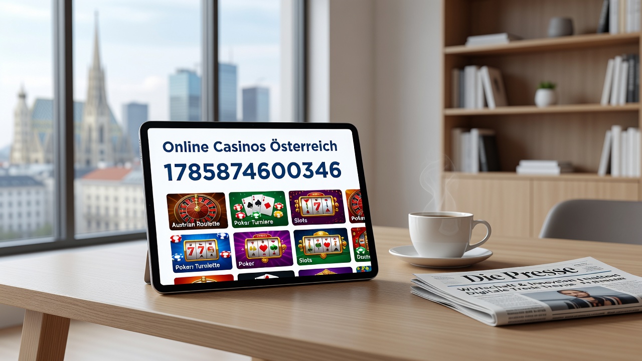 Live dealer tables and slot selections featured on Austrian-regulated online casino sites
