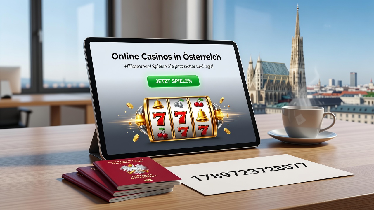 Infographic displaying responsible gaming tools and payment security icons used on Austrian casino sites